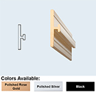 Divider Strip 1/16 x 36 Black
